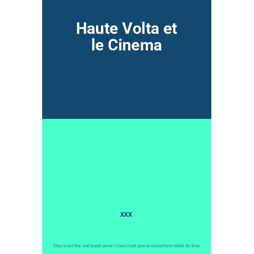 Haute Volta Et Le Cinema