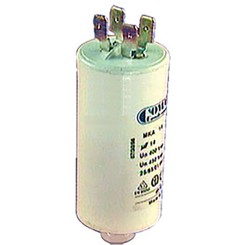 CONDENSATEUR + BRIDE 16 MF POUR LAVE LINGE INDESIT - C00074643