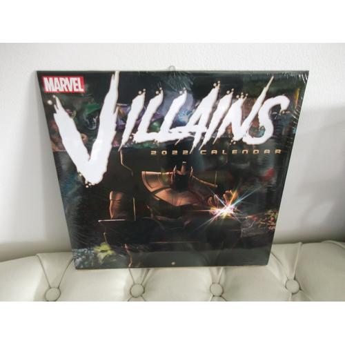 Marvel Villains - Calendrier 2022 Calendar - Pyramid International