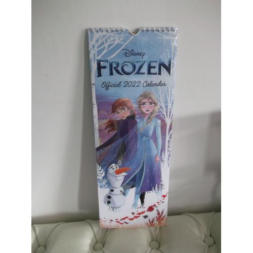 La Reine Des Neiges Frozen - Calendrier 2022 Official Calendar - Disney