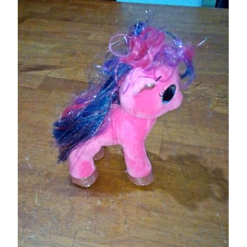 Peluche  My Little Pony  Ruby The Pink Pony Yeux Scintillants  ..