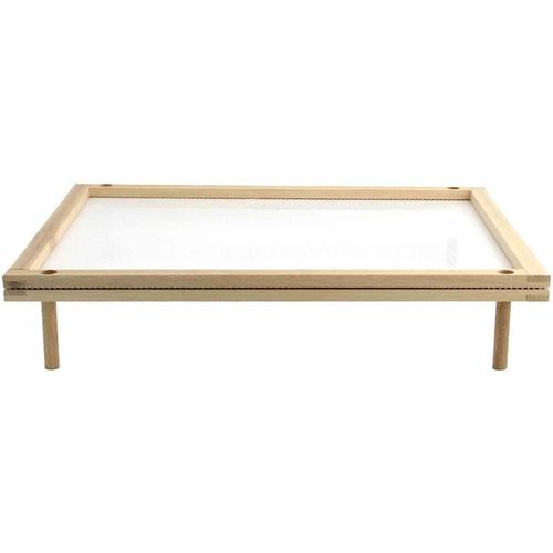 Séchoir à pâtes en bois, support de séchage pour spaghetti vanille, support de séchage à plateau suspendu pour la cuisson