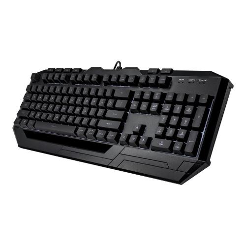 Cooler Master Devastator 3 Plus - Ensemble clavier et souris - rétro-éclairé - USB - Français - commutateur : Mem-chanical - noir