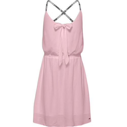 Robe Tommy Jeans Essential Strappy Femme Rose