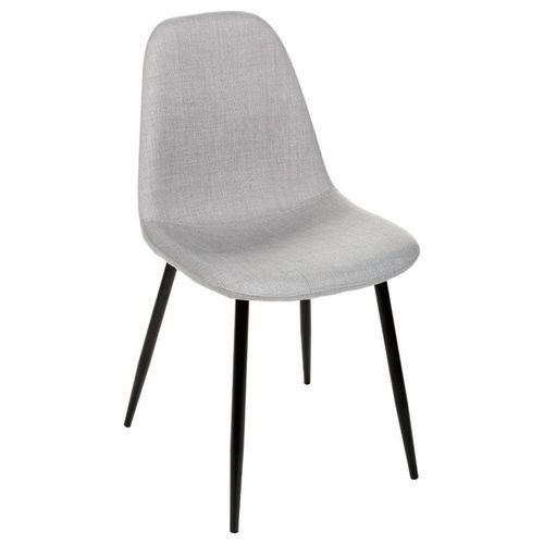 Lot De 2 Chaises Style Scandinave Tyka Atmosphera - Lot De 2 Chaises Tyka Gris-Gris - Gris