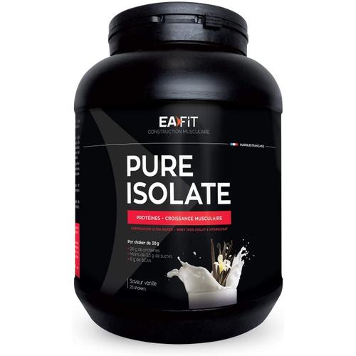 Eafit Pure Isolate Vanille - 750g 