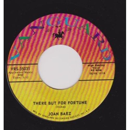 45 Sp - Vangard 1965  Vrs 355037 - Joan Baez -  Daddy You Been On My Mind 2/15  (Dylan) There Buy For Fortune 3:12-Phil Ochs -  Made In Usa