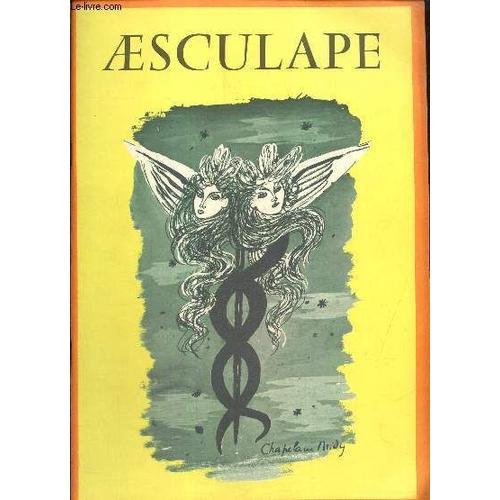 Aesculape, 44e Année (Mars 1961) : Réfutation De Certaines Erreurs Concernant La Sculpture (Marcel Gimond) / Jean Pougny, Le Peintre-Arlequin, Triomphe À Nice (René Barotte) /...