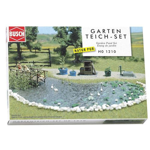 Modélisme : Set Bassin De Jardin-Busch