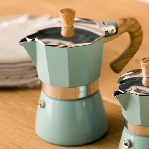 Cafetière À Expresso Italienne Moka En Aluminium, Plaque De Cuisson, Percolateur, 1 3 6 9 Tasses, 150ml Et 300ml