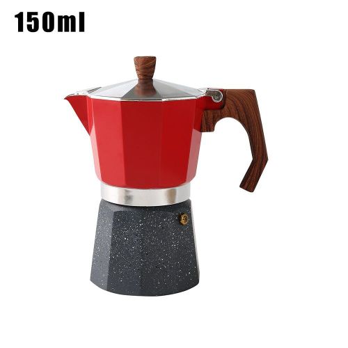 Ensemble De Cafetière Moka Ménager, 150/300ml, 1 Pièce, Ensemble De Cafetière À Batterie Italienne, Four Chauffant, Série Potiron
