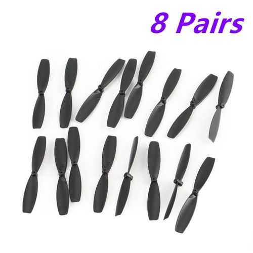 Accessoires D'hélice Cw/Ccw, 8 Paires, Lame Pour Mini Drone De Course Rc 60mm, Quadrirotor, Avion, Uav, Pièces De Rechange-Générique-Générique