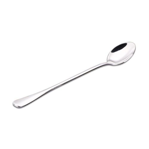 Cuillère polyvalente 19.5x2.8cm, 6 pièces, en acier inoxydable, pour le thé glacé, le Milkshake, le café et la soupe, outils de cuisine, Gadgets, accessoires