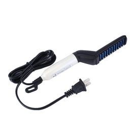 Brosse à cheveux multifonctionnelle, lisseur rapide pour barbe, bigoudi, chapeau de spectacle, beauté pour hommes, outil de coiffure, livraison directe