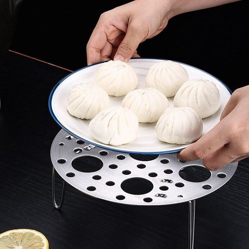 Support de cuisson à la vapeur en acier inoxydable, panier à aliments, autocuiseur, support intérieur, plateau de casserole étanche, outil de cuisine, 1 pièce