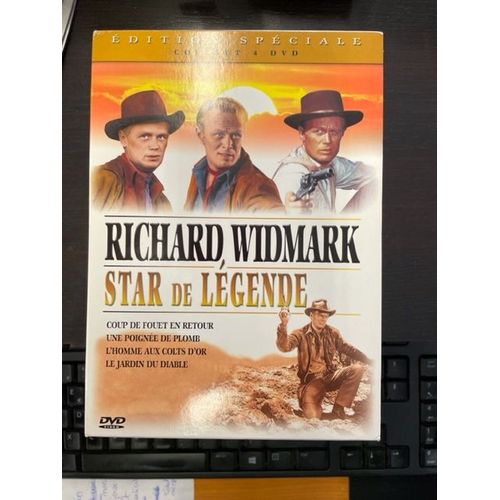 Richard Widmark, Star De Légende - Coffret 4 Dvd - Édition Spéciale