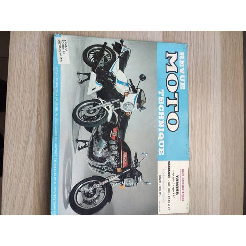 Revue Moto Technique Yamaha Rd 350 Lc Type 4 L Suzuki Gsx 1100 Et-Ex Et Lt