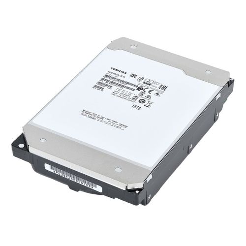 Toshiba MG09 Series MG09SCA18TE - Disque dur - chiffré - 18 To - interne - 3.5" - SAS 12Gb/s - 7200 tours/min - mémoire tampon : 512 Mo