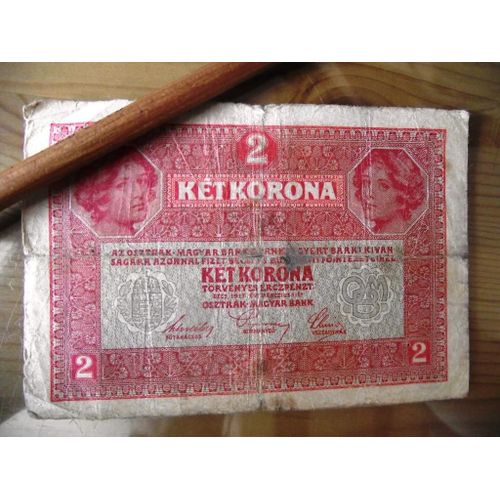Autriche - Hongrie Billet Zwei Kronen / Ket Korona 1917