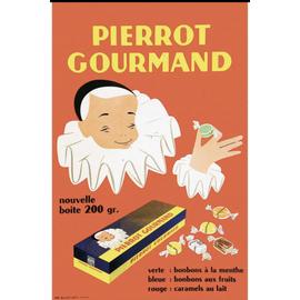 Buste PIERROT GOURMAND en Porcelaine - La Corrézienne