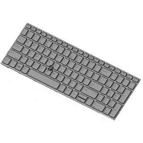 HP L28407-A41 composant de notebook supplémentaire Clavier (Keyboard [Belgium] - Warranty: 1Y)