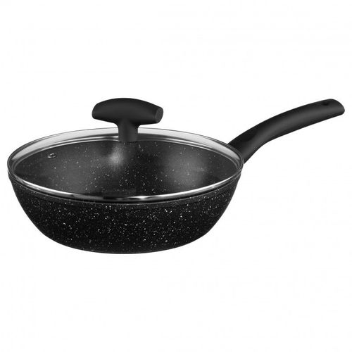 Sauteuses Alu Forgé ""Caractère"" Secret De Gourmet - Sauteuse Alu Forgé 24 Cm