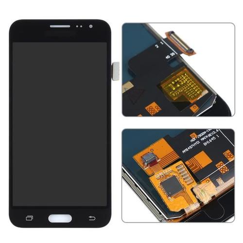 Ecran Lcd Vitre Tactile Noir Pour Pour Samsung Galaxy J3 2016 J320 J320m J320f J320p