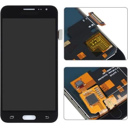 Ecran Vitre Tactile Lcd Noir Pour Samsung Galaxy J3 2016 J320 J320m J320f J320p