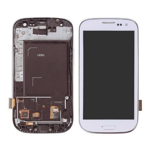 Pour Samsung Galaxy S3 I9305 Blanc Ecran Complet Lcd Vitre Tactile + Chassis