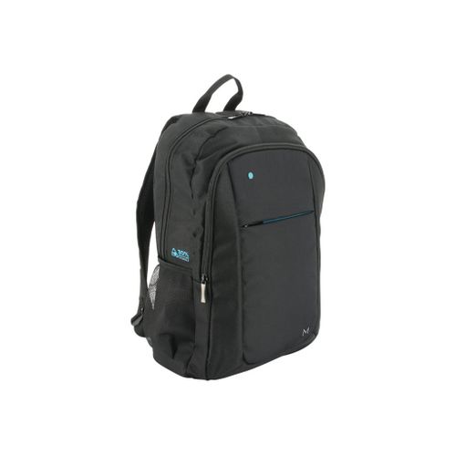 Mobilis THE ONE Recycled - Sac à dos pour ordinateur portable - zip bleu - 30% recyclé - 14" - 15.6
