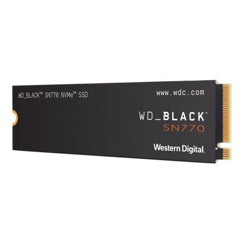 WD_BLACK SN770 WDS100T3X0E - SSD - 1 To - interne - M.2 2280 - PCIe 4.0 x4 (NVMe)
