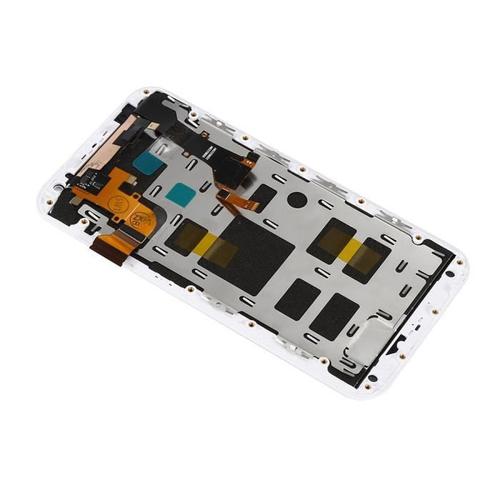 Blanc Pour Moto Motorola X2 Ecran Lcd Vitre Tactile Sur Chassis Complet