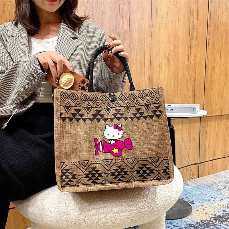Sac  main de grande capacit pour femmes, sac de shopping ... - 9