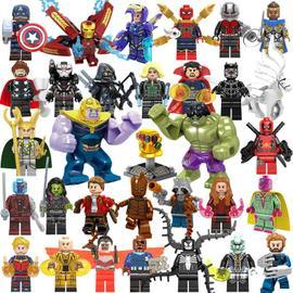 32 pièces DC super-héros série ensemble Avengers Mini figurines