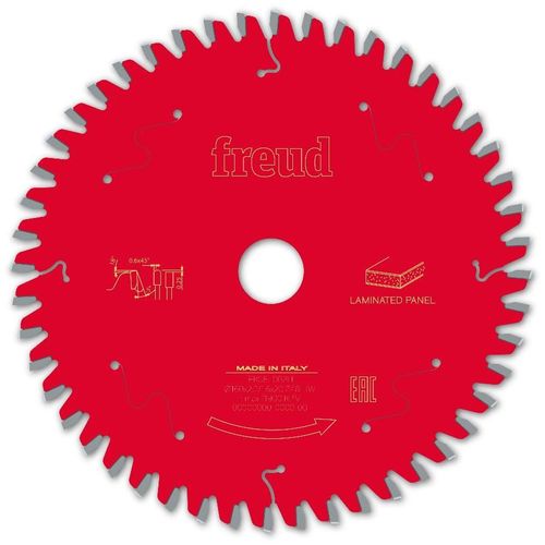 Lame pour scie circulaire portative filaire/sans fil FREUD - Ø160 2,2/1,6 A20 Z48 TP -5° - F03FS09799 -FR06L002H
