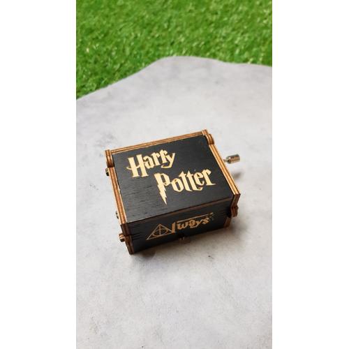 Boîte A Musique En Bois, Wooden Music Box Harry Potter - Personnalisable