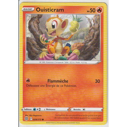Carte Pokemon - Ouisticram - 024/172 - Épée Et Bouclier 9 - Stars Etincelantes - Eb9 - Vf