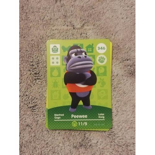 Carte Amiibo Animal Crossing 346 Gogo