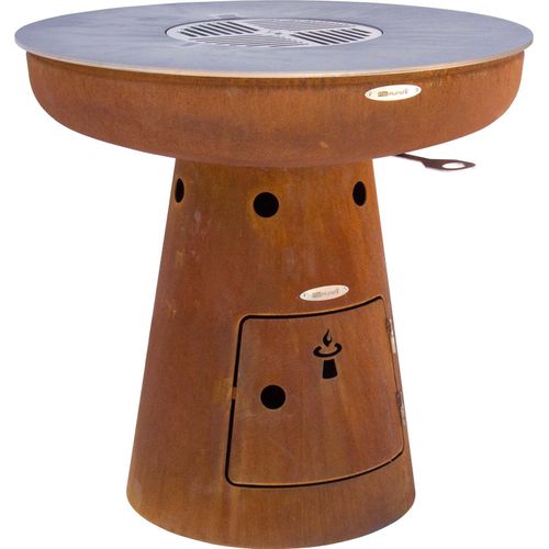 Barbecue brasero en acier Nero Hauteur 79 cm Diamètre 82 cm