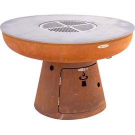 Barbecue brasero en acier Nero Hauteur 84 cm Diamètre 102 cm