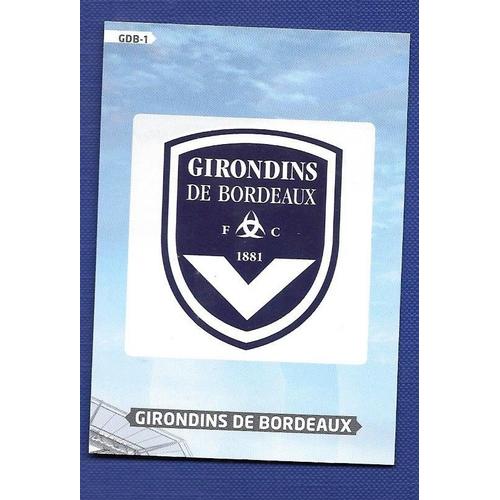 Gdb 1 - Logo - Girondins De Bordeaux - Adrenalyn Xl 2013-2014
