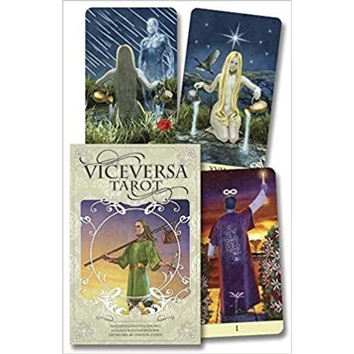 Vice Versa Tarot Kit Cartes  Édition En Anglais De Lunaea Weatherstone (Auteur), Massimiliano Filadoro (Auteur), Davide Corsi (Illustrations)