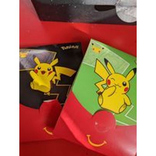 Lot De 2 Pochettes Pokémon De Chez Mcdo (2021)