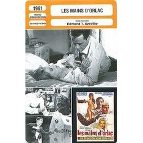 Fiche Monsieur Cinema Les Mains D'orlac