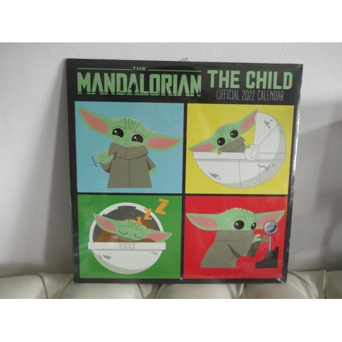 Star Wars The Mandalorian The Child - Calendrier 2022 Calendar - Disney