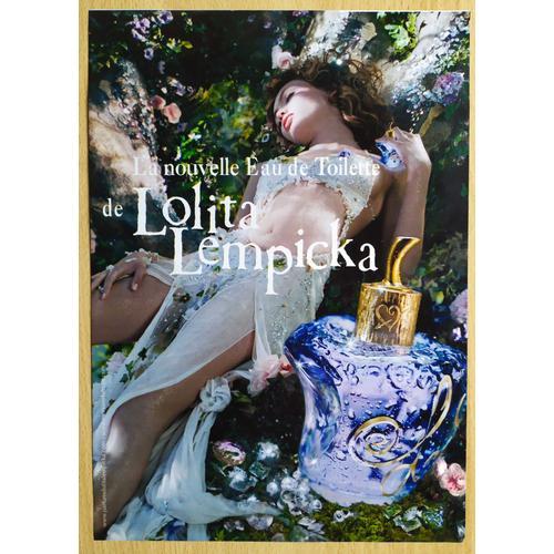 Publicité Papier - Eau De Toilette De Lolita Lempicka, Égérie Aomi Muyock Sessions De 2011