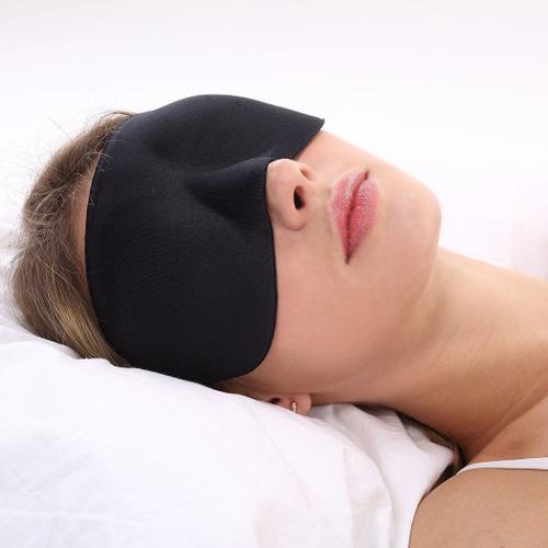 3d Masque Des Yeux Sommeil Lavable Anti Fatigué Anti-Lumière Pour Voyage Sommeil Insomnie Détente Relaxation 