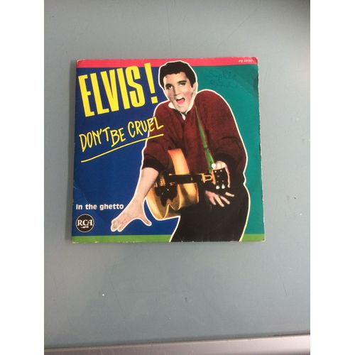Disque 45 T. Elvis ! " Don't Be Cruel"
