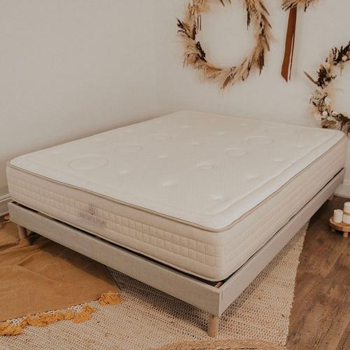 Nuit De Coton | Matelas Prélude 2.0 Bio 90x190 Cm | Latex 100% Naturel | Soutien Ferme