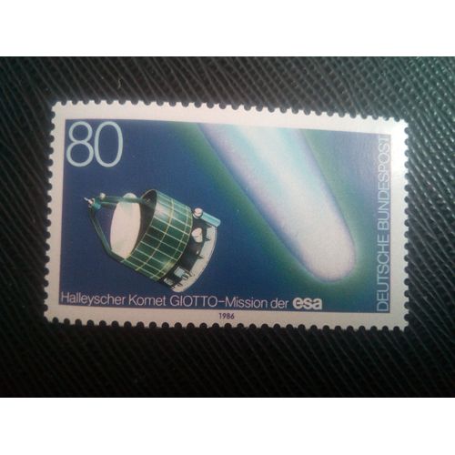 Timbre Allemagne / Rfa Yt 1105 Apparition De La Comète De Halley 1986 ( 150206 )